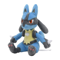 Officiële Pokemon center knuffel Pokemon fit Lucario 13cm